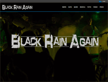 Tablet Screenshot of blackrainagain.com
